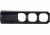 Faxon Firearms .620in Streamline 3 Port Muzzle Brake, Steel, QPQ Nitride, Black, Small, FFMD556S63PSQPQ