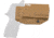 FDO Industries The Prodigy OWB Kydex Holster for Sig P320 Compact w/Teklock and Optic cut, Coyote, 3397