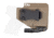 FDO Industries The Pyre Lightbearing IWB Kydex Holster for Glock 43 w/Streamlight TLR6 w/claw and Optic cut, Flat Dark Earth, 3274