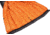 Featherstone Outdoor Moondance 25 Top Quilt Sleeping Bag Alternative, Regular/Regular, Grey/Orange, MOONTQ-850R Orange/Grey