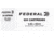 Federal 5.56x45mm 55 Grain FMJ Brass Rifle Ammo, 100 Rounds, FC556F200