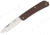 RUIKE L11 Folding Knife, 3.38in, 14C28N Stainless Steel, Clip Point, Plain Blade, G10 Handle, Brown, L11-N