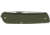 RUIKE M21 Multifunction Knife, 2.79in, 14C28N Stainless Steel, Clip Point, Plain Blade, Green, M21-G