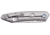 RUIKE P831 Folding Knife, 3.35in, 14C28N Stainless Steel, Sheepsfoot, Plain Blade, Silver, P831-SF