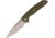 Ferrum Forge Knife Works Stinger Linerlock Folding Knife, Green, Green G10 handle, STINGER GREEN