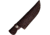 FH Knives Damascus Fixed Blade Knife, 10.25in Overall, 5.75in Damascus Steel Clip Point Blade, Natural Bone Handle, Brown Leather Belt Sheath, AB-1352 (FH BOX)