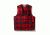 Filson Mackinaw Wool Vest - Women's, Red Black, XXXL, 11010055-REDBLACK-XXXL