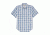 Filson Twin Lakes Sport Short Sleeve Shirt Mens, Sky/Ivory/Navy, Large, 20056028-SKY/IVORY/NAVY -L