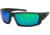 Filthy Anglers Delta EP Mirror Sunglasses - Mens, Matte Graphite Frame, Polarized EP Green Mirror Lens, DELMGR-EP-G