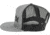 Filthy Anglers Filthy Wording Trucker Hat, Grey, HTF-FILTH-GRY