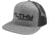Filthy Anglers Filthy Wording Trucker Hat, Grey, HTF-FILTH-GRY