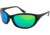 Filthy Anglers Folsom EP Mirror Sunglasses, Black Frame, Polarized EP Green Mirror Lens, FOLBLK-EP-G