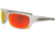 Filthy Anglers Mystic Sunglasses - Mens, Matte Clear Frame, Polarized w/ Sunburst Red Mirror Lens, MYSMCL09P-S