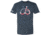 Filthy Anglers Patriotic Fishing Hooks T-Shirt - Mens, Navy Blue, Medium, T-PATHKNVY-M