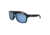 Filthy Anglers Rush Polarized Fishing Sunglasses w/ Ice Blue Mirror, Matte Black/Polarized, RUSMBK01P-WB