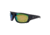 Filthy Anglers Tenkiller Polarized Sunglasses w/ Green Mirror, Matte Black/Brown Polarized, TENMBK03P-G