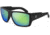 Filthy Anglers Webster EP Mirror Sunglasses - Mens, Matte Black Frame, Polarized EP Green Mirror Lens, WEBMBK-EP-G