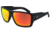 Filthy Anglers Webster Polarized Sunglasses - Mens, Matte Black Frame, Polarized w/ Sunburst Red Mirror Lens, WEBMBK09P-S