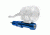 Fin-Finder RockSolid Reel Seat, Blue 45426
