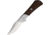 Fin Flint Ironwood Folding Knife, 4in Closed, 3in, Satin 154CM Stainless Blade, Ironwood Handle, FT211