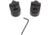 Firefield Scarab Two-Piece Bipod, KeyMod, 9-12in, Two-Piece, Black, FF34025KMD