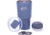 Fireside Outdoor Vibe Tumbler with/ Water-Resistant Bluetooth Speaker, Grey, 28oz, VIBE-28-GRY