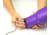 Fireside Outdoor Vibe Tumbler with/ Water-Resistant Bluetooth Speaker, Purple, 28oz, VIBE-28-PUR