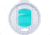 Fireside Outdoor Vibe Tumbler with/ Water-Resistant Bluetooth Speaker, Teal, 28oz, VIBE-28-TEAL