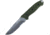 First Edge Elite Field Fixed Blade Knife Serrated Edge, Elmax Bead Blast Blade, Coarse Green, 5155-BBG