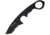First Edge HR-1 Ryan Fixed Blade Knife Hoover Tanto Serrated, Elmax Black Oxide Blade, Black, Tanto Full Size, 4055
