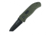 First Edge Hrk Tanto Fixed Blade Knife Fine Edge, Elmax Black Oxide Blade, Coarse Green, 11050-BLG