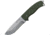 First Edge Survival Fixed Blade Knife Fine Edge, Elmax Bead Blast Blade, Coarse Green, 5050-BBG