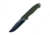 First Edge Thruster Field Fixed Blade Knife Fine Edge, Elmax Black Oxide Blade, Coarse Green, 15150-BLG