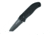 First Edge Tracklock Modified Tanto Folding Knife, Assisted Opening Serrated Edge, Elmax Bead Blast Blade, Coarse Black 1055-BBB