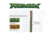 First String Premium String Set Bear Archery Adapt w/Roller, Green/Brown, 1503150