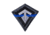 First Tactical Thin Line Logo Patch, Gray/Blue, One Size, 195028-999-1SZ