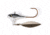 Fish Head Spin Jighead, 1/4 oz, 5/0 Hook, Smokin Shad, 1101205
