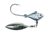 Fish Head Spin Jighead, 3/8 oz, 5/0 Hook, Smokin Shad, 1101206