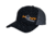 Fish Monkey Hunt Left Panel Embroidery Hat, Black/Char, One size, HM801-BKCH
