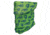 Fish Monkey Performance Face Guard, Neon Green, One size, FM40-NEOGR