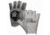 Fish Monkey Stubby Guide Gloves, Lite Grey, S, FM18-LTGREY-S