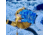 Fish Monkey The Crusher Half Finger Jigging Gloves, Blue Water Camo, M, FM15-BLWTRCAM-M
