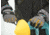 Fish Monkey Yeti Premium Ice Fishing Glove, Yelow/Black/Grey, 2XL, FM37-GB-XXL