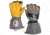 Fish Monkey Yeti Premium Ice Fishing Glove, Yelow/Black/Grey, 2XL, FM37-GB-XXL
