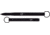 Fisher Space Pen Backpacker Keyring Space Pen with NASA Meatball Logo, Black, BP/B-NASAMB