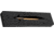Fisher Space Pen Raw Brass Cap-O-Matic Space Pen, PR-4 Black Ink, Medium Point, 5.375in Length Chrome Pocket Clip, Gift Boxed, Raw Brass, M4RAW
