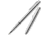 Fisher Space Pen X-Mark Bullet Space Pen, PR-4 Black Ink, Medium Point, 5.27 in Length, Gift Boxed, w/ Square Top Cap, Chrome, 400WCCL