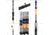 Fitzgerald Fishing All Purpose Series Rods, Medium Spinning, Black, 7ft0in, AP70MS
