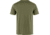 Fjallraven Abisko Wool Logo Short Sleeve - Mens, Laurel Green, Medium, F86977-625-M