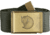 Fjallraven Canvas Brass Belt 4 cm, Mountain Grey, One Size, F77297-032-1 Size
